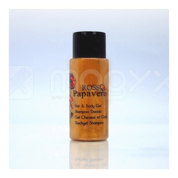 SHAMPOOING POUR CORPS ET CHEVEUX SOUS FLACON 40ML PAPAVERO