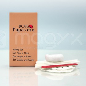 SET DE SOINS SOUS BOITE CARTON PAPAVERO