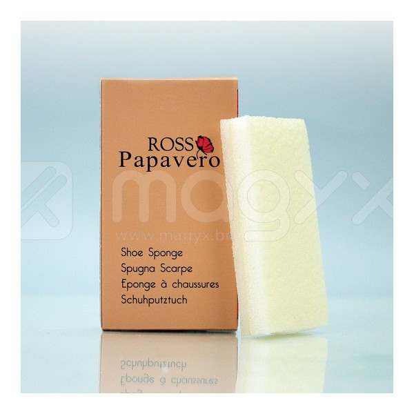 EPONGE À CHAUSSURE SOUS BOITE CARTON PAPAVERO