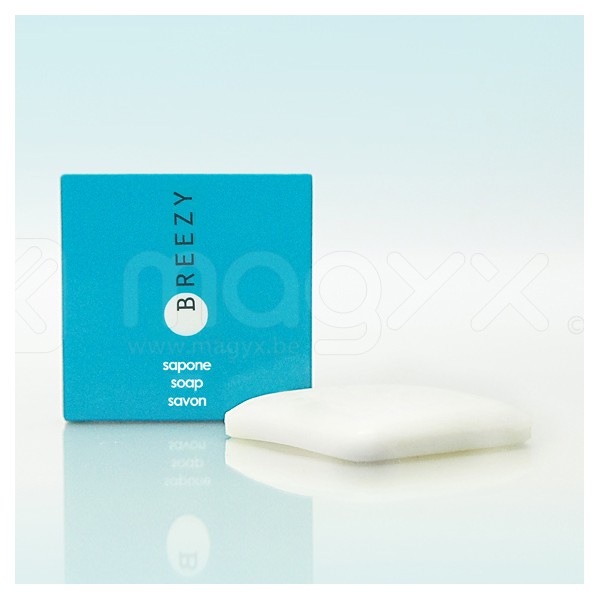 SAVON 15G SOUS BOITE CARTON BREEZY