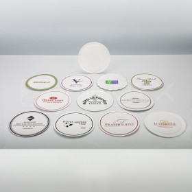 SOUS VERRE ROND 90MM NEUTRE