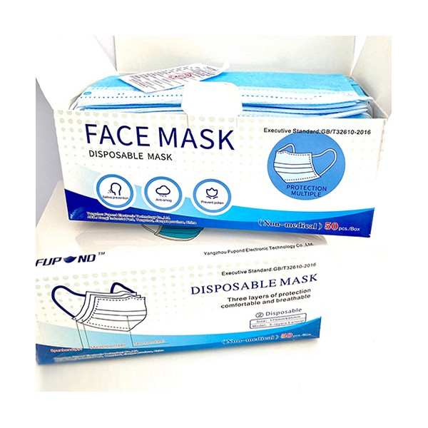 MASQUE FACIAL DE PROTECTION 3 PLIS