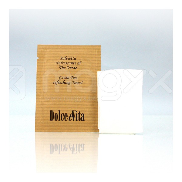 SERVIETTE RAFRAICHISSANTE SOUS SACHET DOLCE E VITA
