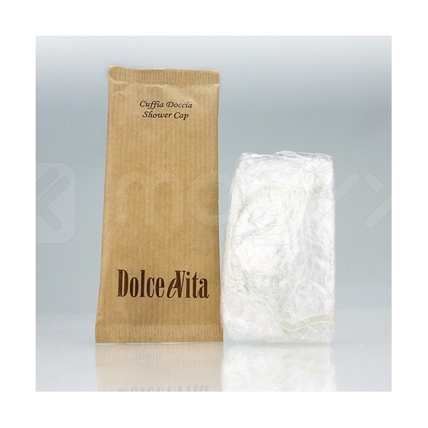 BONNET DE DOUCHE SOUS SACHET DOLCE E VITA