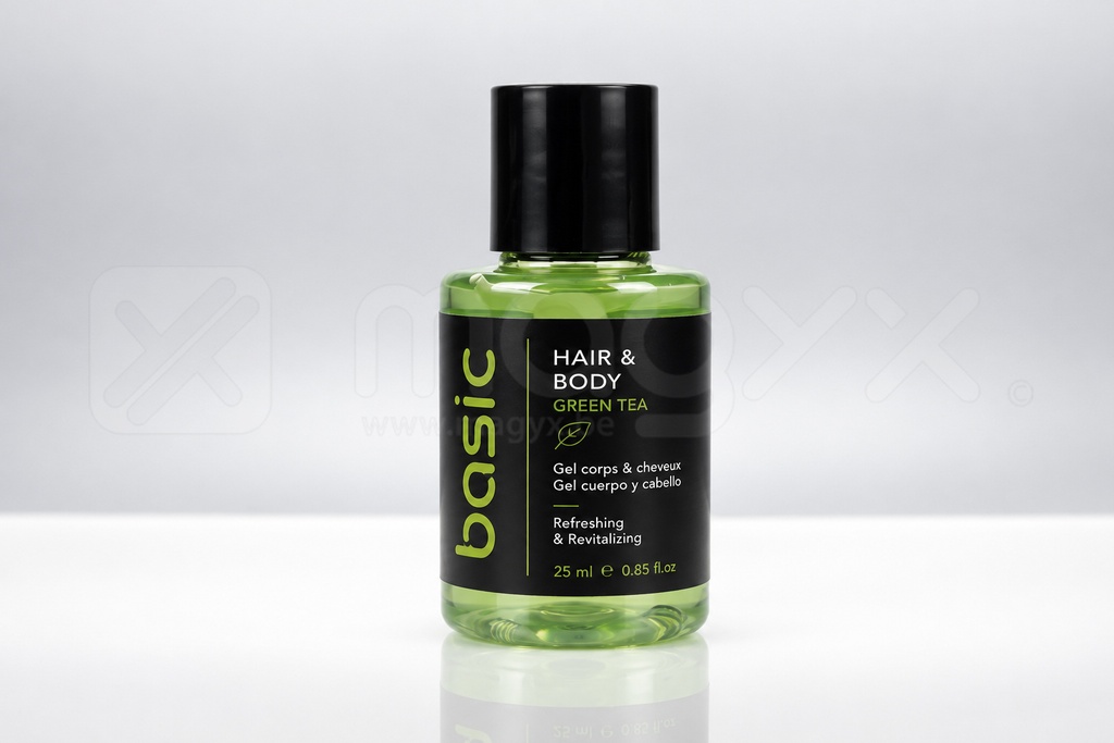 [0,19€] Gel para cuerpo y cabello Basic — 25 ml