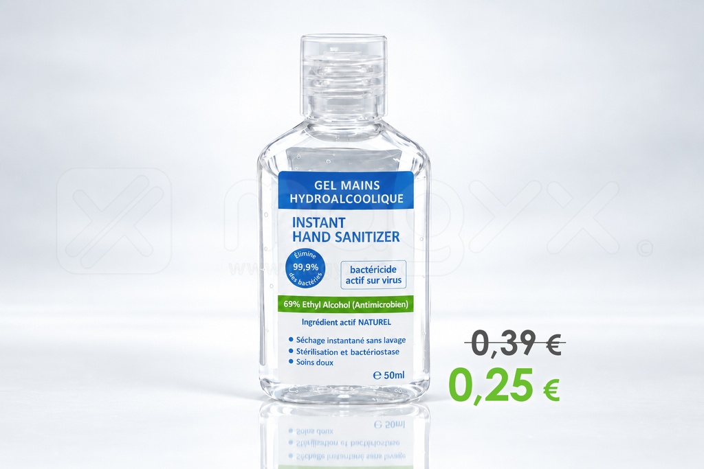 Alcohol-Based Hand Gel — 50 ml Bottle